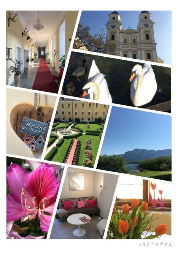 Wohnung Schloss Mondsee Eksteriør billede
